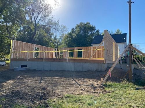 Exterior Walls Sheeted 1
