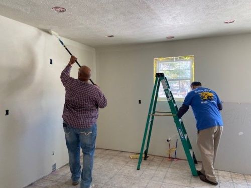 Volunteers Painting 1