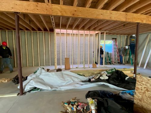Volunteers Basement Framing 5